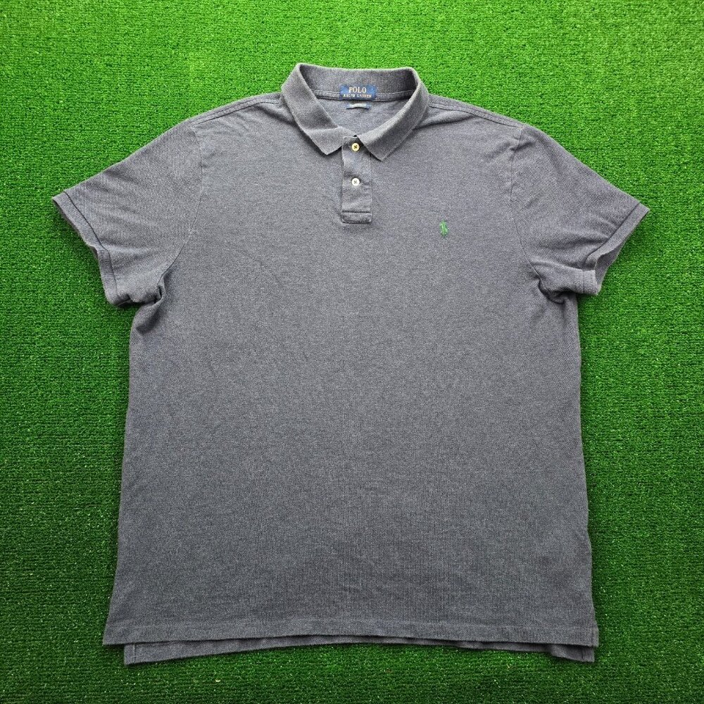 Polo Ralph Lauren Polo Shirt Mens XL Blue Short Sleeve Golf Preppy Casual
